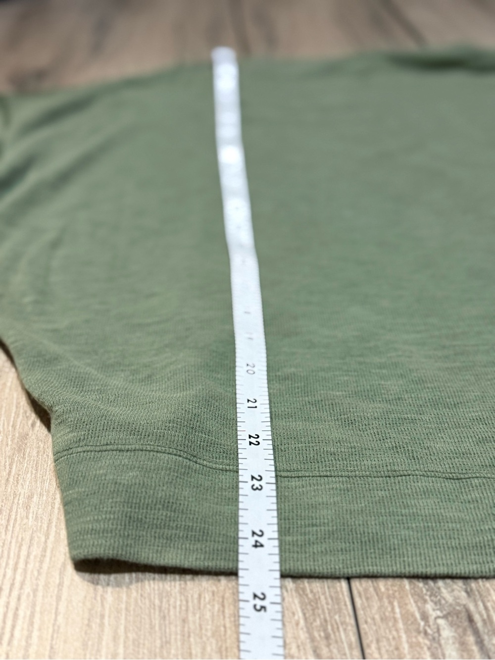 Free People Slouchy Long Sleeve Top Sage Green Off Shoulder Dolman Small - Picture 9 of 16